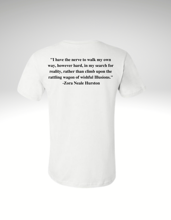 Zora Neale Hurston White Short Sleeve Unisex T-shirt